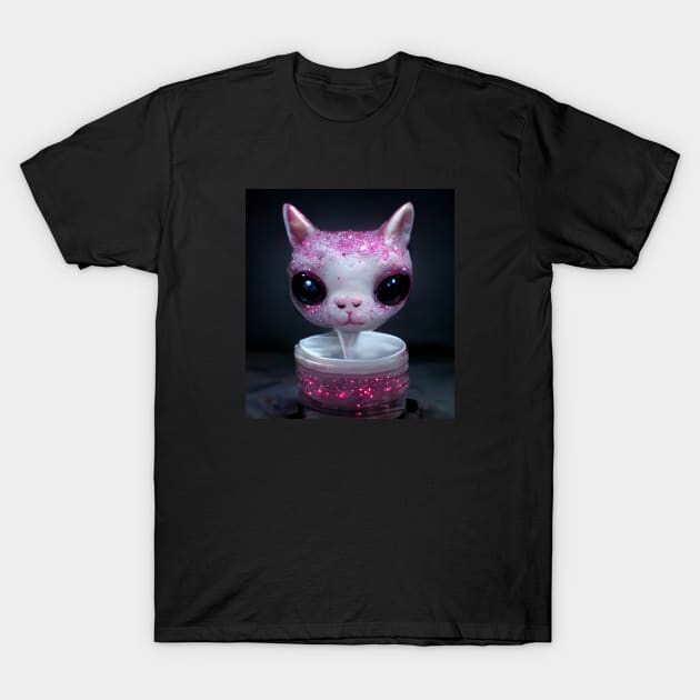 space kitty T-Shirt by sallyatejack